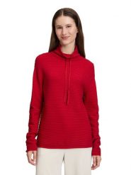 Betty Barclay Sweter w kolorze czerwonym rozmiar: 36. Czerwone swetry Betty Barclay, bez wzorów, bez ramiączek. Za 219.95 zł.