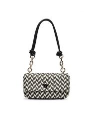 Guess Torebka Tessi HWWG76 91190 Czarny. Czarne torebki klasyczne Guess, z aplikacjami, ze skóry, bez dodatków. Za 639.99 zł.