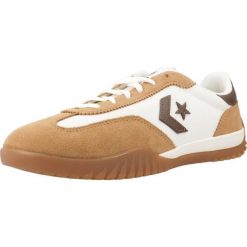 Buty CONVERSE RUN STAR TRAINER OX Brązowy. Brązowe trekkingi Converse, z tkaniny, trekkingowe. Za 405.91 zł.