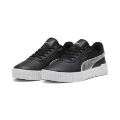 Buty Damskie Puma Carina 2.0. Czarne obuwie sportowe Puma, z gumy, bez zapięcia, trekkingowe. Za 284.00 zł.