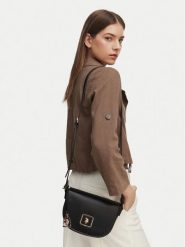 U.S. Polo Assn. Torebka BEUXT8791WVP Czarny. Czarne listonoszki U.S. Polo Assn., bez wzorów, ze skóry, bez dodatków. Za 114.99 zł.