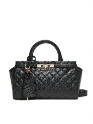 Guess Torebka Idra HWGG81 57050 Czarny. Czarne torebki klasyczne Guess, z aplikacjami, ze skóry, bez dodatków. Za 539.99 zł.