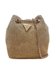Guess Torebka HWOR93 50750 Złoty. Żółte torebki klasyczne Guess, z aplikacjami, z tworzywa sztucznego, bez dodatków. Za 419.99 zł.