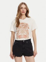 Billabong T-Shirt EBJZT00424 Biały Relaxed Fit. Białe t-shirty Billabong, s, bez wzorów, z bawełny, bez kołnierzyka, bez ramiączek. Za 79.99 zł.