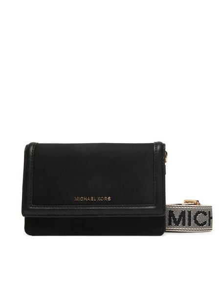 MICHAEL Michael Kors Torebka 32F3GJ6C1I Czarny. Czarne listonoszki MICHAEL Michael Kors, bez wzorów, ze skóry, bez dodatków. Za 511.99 zł.