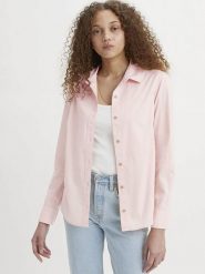 Levi's Koszula w kolorze jasnoróżowym rozmiar: S. Różowe koszule Levi's®, s, bez wzorów, z bawełny, bez kołnierzyka, bez ramiączek. Za 109.95 zł.