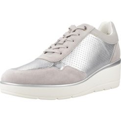 Kapcie GEOX D ILDE A Szary. Szare obuwie domowe Geox, bez wzorów, ze skóry, bez zapięcia. Za 362.99 zł.