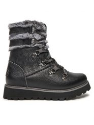 Roxy Botki ARJB700752 Czarny. Czarne botki Roxy, bez wzorów, ze skóry, bez obcasa, na płaskiej podeszwie, bez zapięcia. Za 619.99 zł.