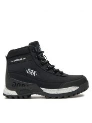 Dorko Trapery Everest DS24F00W Czarny. Czarne trapery i śniegowce Dorko, ze skóry. Za 419.99 zł.