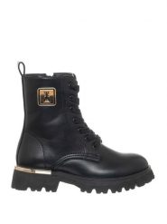 Patrizia Pepe Botki w kolorze czarnym rozmiar: 41. Czarne botki Patrizia Pepe, bez wzorów, bez obcasa, bez zapięcia. Za 479.76 zł.