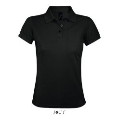 Damska koszulka polo Sol's Prime. Czarne koszulki polo SOL'S, s, bez wzorów, bez kołnierzyka, bez ramiączek. Za 124.00 zł.