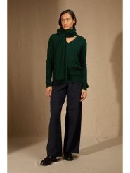 Perfect Cashmere Kaszmirowy szal "Kelly" w kolorze zielonym - 200 x 30 cm rozmiar: onesize. Zielone szaliki Perfect Cashmere, bez wzorów, z kaszmiru. Za 252.99 zł.