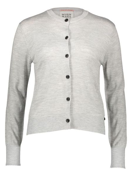 Scotch & Soda Kardigan w kolorze jasnoszarym rozmiar: S. Szare kardigany Scotch & Soda, s, bez wzorów. Za 104.89 zł.