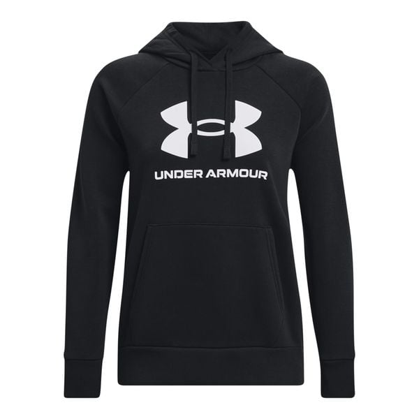 Bluza damska z kapturem Under Armour Rival Fleece Big Logo. Białe bluzy Under Armour, bez wzorów, z kapturem. Za 276.50 zł.