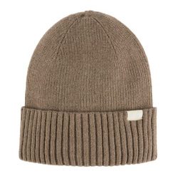 Czapka damska zimowa Ribbed Basic. Brązowe czapki Regatta, bez wzorów, prążkowane. Za 229.99 zł.