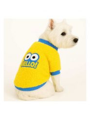 Paws&Whiskers Bluza w kolorze żółtym dla psa rozmiar: M. Żółte bluzy Paws&Whiskers, m, bez wzorów, bez kaptura. Za 86.95 zł.