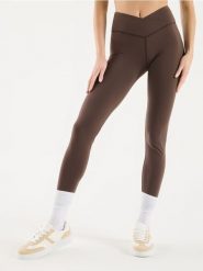 Legginsy sportowe - brązowy. Brązowe legginsy Sinsay, l, bez wzorów. Za 39.99 zł.