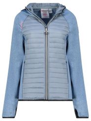 Geographical Norway Kurtka softshellowa "Tsedaka" w kolorze błękitnym rozmiar: L. Niebieskie kurtki sportowe Geographical Norway, l, bez wzorów, bez kaptura, outdoorowe. Za 149.66 zł.