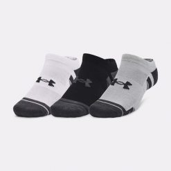 Skarpety Under Armour Performance Tech NS 3 pary. Białe skarpety Under Armour, bez wzorów. Za 69.99 zł.