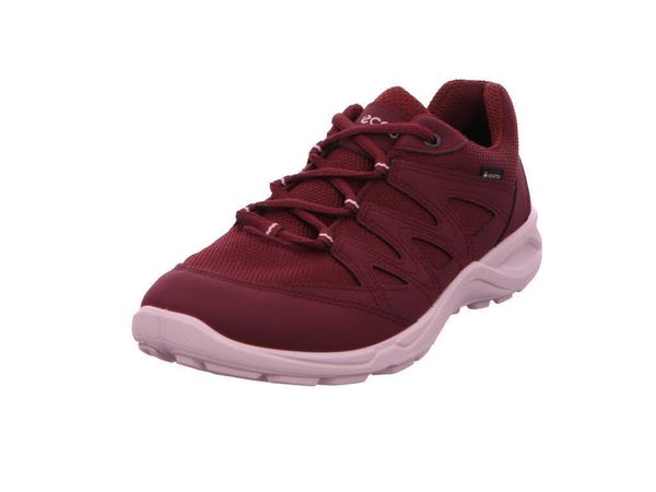 Buty do chodzenia damskie Ecco Terracruise Lt. Czerwone trekkingi ecco, z materiału, trekkingowe. Za 778.05 zł.