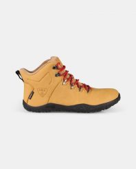 Uniseksowe wysokie buty outdoorowe minimalistyczne Kilpi BARE HIGH WP-U. Brązowe trekkingi Kilpi, z materiału, trekkingowe. Za 628.61 zł.