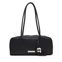 Torebka KARL LAGERFELD. Czarne torebki klasyczne KARL LAGERFELD, bez wzorów, bez dodatków. Za 849.99 zł.