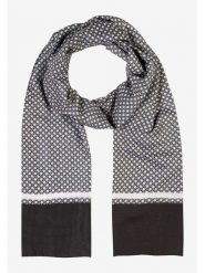 More & More Szal w kolorze czarno-białym rozmiar: onesize. Czarne szaliki More & More, bez wzorów, z materiału. Za 82.64 zł.