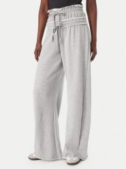 Adidas Spodnie dresowe Sst Double Waisted Pant KT1932 Szary Relaxed Fit. Szare spodnie dresowe Adidas, l, bez wzorów, z bawełny. Za 349.99 zł.