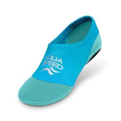 Skarpetki do pływania na basen Aqua Speed Neo. Niebieskie skarpety Aqua-Speed, bez wzorów. Za 34.90 zł.