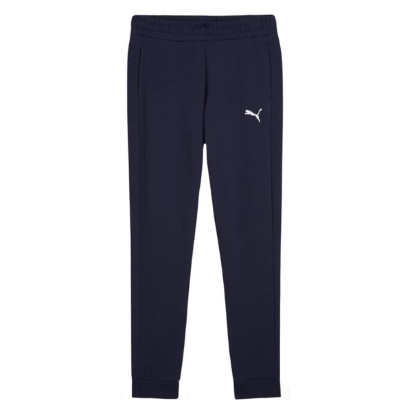 Damskie Spodnie Do Biegania Team Goal Casuals. Niebieskie spodnie dresowe Puma, bez wzorów, do biegania. Za 219.99 zł.