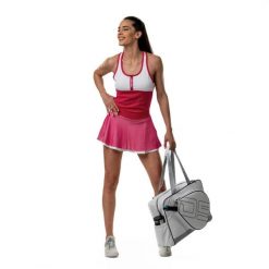 Falda Drop Shot Azalea. Czerwone spódnice DROP SHOT, bez wzorów, sportowe, bez kołnierzyka, bez ramiączek, sportowe. Za 195.70 zł.