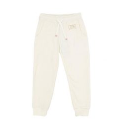 Bluza z kieszenie na co dzień na siłownię. Białe spodnie materiałowe LEONE 1947 APPAREL, na co dzień, bez wzorów, z bawełny. W wyprzedaży za 79.36 zł.