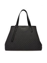 MICHAEL Michael Kors Torebka 33R6LHDT9B Czarny. Czarne shopper MICHAEL Michael Kors, bez wzorów, ze skóry, bez dodatków. Za 1,529.00 zł.