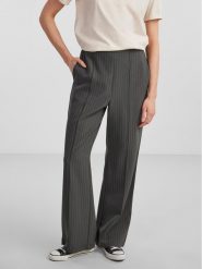 Pieces Spodnie materiałowe 17130407 Szary Loose Fit. Szare spodnie materiałowe Pieces, l, bez wzorów, z materiału. Za 99.99 zł.