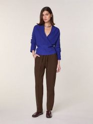 Rodier Wełniany sweter w kolorze niebieskim rozmiar: XL. Niebieskie swetry Rodier, xl, bez wzorów, z wełny, bez ramiączek. Za 295.99 zł.