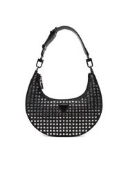 Guess Torebka HWIM92 05010 Czarny. Czarne torebki klasyczne Guess, z aplikacjami, z materiału, bez dodatków. Za 349.99 zł.