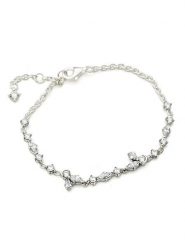 Pandora Srebrna bransoletka z cyrkoniami rozmiar: 20. Szare bransoletki Pandora, z cyrkonią, srebrne. Za 289.95 zł.