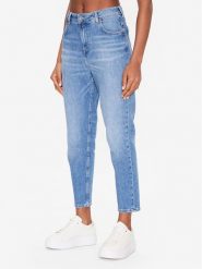Mustang Jeansy Charlotte 1013598 Niebieski Tapered Fit. Niebieskie jeansy Mustang, bez wzorów. Za 349.99 zł.
