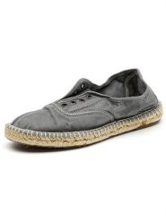 Natural world Espadryle w kolorze antracytowym rozmiar: 37. Czarne espadryle Natural World, bez wzorów, bez obcasa, bez zapięcia. Za 121.99 zł.