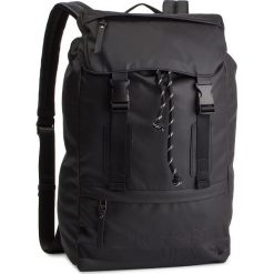Plecak TRUSSARDI JEANS - Turati Rubber Nylon Backpack 71B00149 K299. Czarne plecaki Trussardi Jeans, bez wzorów, z jeansu. W wyprzedaży za 319.00 zł.
