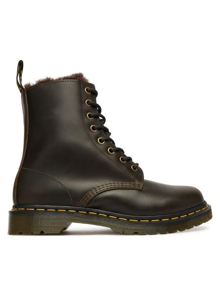 Dr. Martens Trzewiki 1460 Pascal Bex Fl DM41414020 Brązowy. Brązowe botki Dr. Martens, bez wzorów, ze skóry, bez obcasa, na płaskiej podeszwie, bez zapięcia. Za 749.99 zł.
