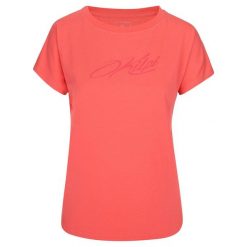 Damski bawełniany t-shirt Kilpi NELLIM-W. Czerwone t-shirty Kilpi, xs, bez wzorów, z bawełny, bez kołnierzyka, bez ramiączek. Za 60.57 zł.