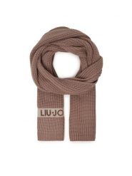 Liu Jo Szalik 2F5056 M0300 Brązowy. Brązowe rękawiczki Liu Jo, bez wzorów, z materiału. Za 299.99 zł.