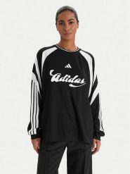 Adidas Bluzka House Of Tiro JY7638 Czarny Loose Fit. Czarne bluzki Adidas, s, bez wzorów, z syntetyku, bez kołnierzyka, bez ramiączek. Za 219.99 zł.