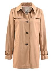 Fuchs Schmitt Płaszcz przejściowy w kolorze jasnobrązowym rozmiar: 38. Brązowe płaszcze Fuchs Schmitt, bez wzorów, bez kaptura. Za 295.99 zł.