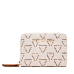 Portfel damski Valentino. Białe portfele Valentino, bez wzorów. Za 159.99 zł.