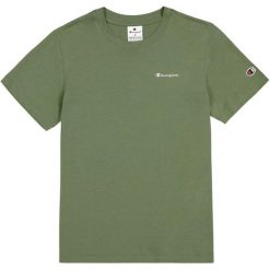 Koszulka damska Champion SS Tee 118091. Zielone koszulki sportowe Champion, bez wzorów, bez ramiączek. Za 85.00 zł.