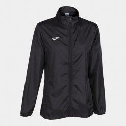 Kurtka do biegania damska Joma Elite VII przeciwdeszczowa. Czarne kurtki sportowe Joma, m, bez wzorów, bez kaptura, do biegania. Za 119.99 zł.