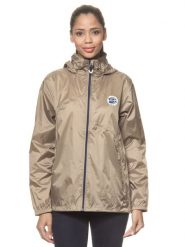 Vent du Cap Kurtka przeciwdeszczowa w kolorze szarobrązowym rozmiar: S. Brązowe kurtki sportowe Vent du Cap, m, bez wzorów, bez kaptura, outdoorowe. Za 113.99 zł.