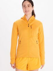 Marmot Kurtka funkcyjna "Preon" w kolorze pomarańczowym rozmiar: S. Pomarańczowe kurtki sportowe Marmot, s, bez wzorów, z materiału, bez kaptura, outdoorowe. Za 173.99 zł.